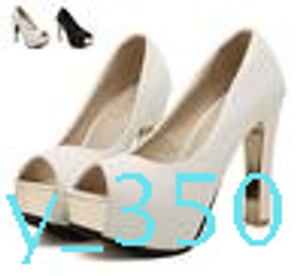 

fashion platform peep toe pumps 12cm women shoes high heels wedding shoes 2 colors size 35 to 39, Black
