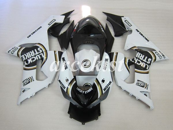 

4gifts new abs motorcycle fairings kit fit for kawasaki ninja zx-6r zx6r 2005 2006 6r 05 06 body set custom white