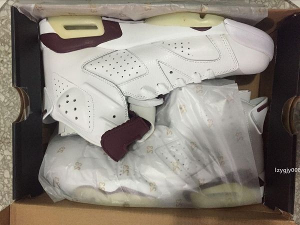 

discount vi 6 maroon basketball shoes white new maroon athletcs 6s sports sneakers men boots women trainers discount ment with box