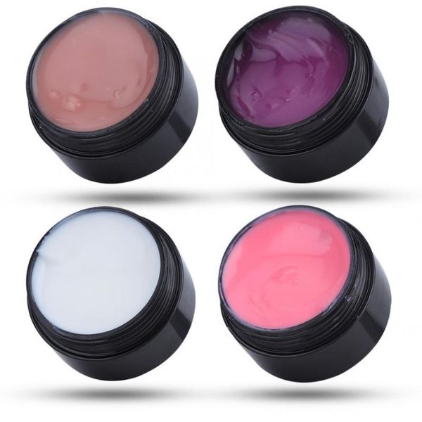 

15ml professional fast crystal nail extension manicure, Red;pink