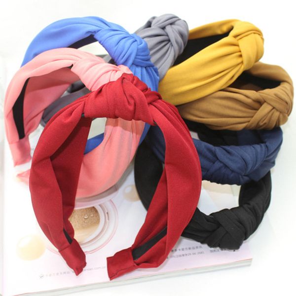 

haimeikang fold cross knot retro hair accessories hair band hairband crown headbands for women hoop