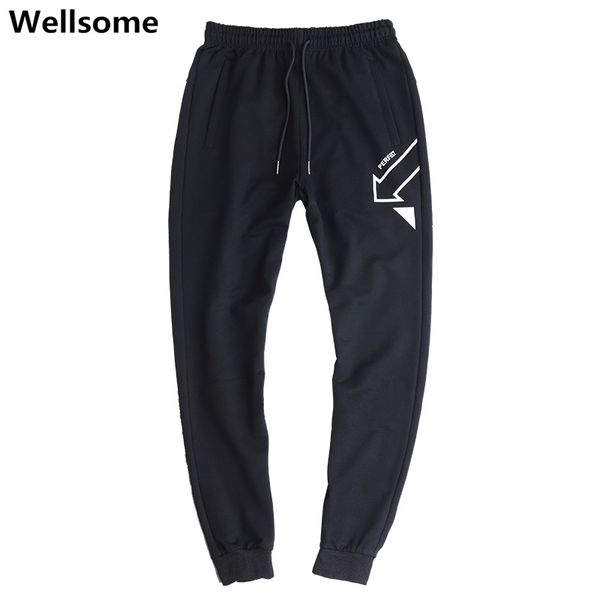 

mens pants casual men outdoors trousers 2019 spring fitness sportwear for man new fashion plus size 8xl men's joggers sweatpants, Black