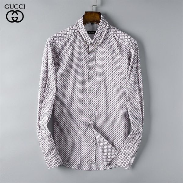 

men's business casual shirt men's long sleeve stripe slim fit healthy social men's new fashion plaid shirt -3xl #009, White;black