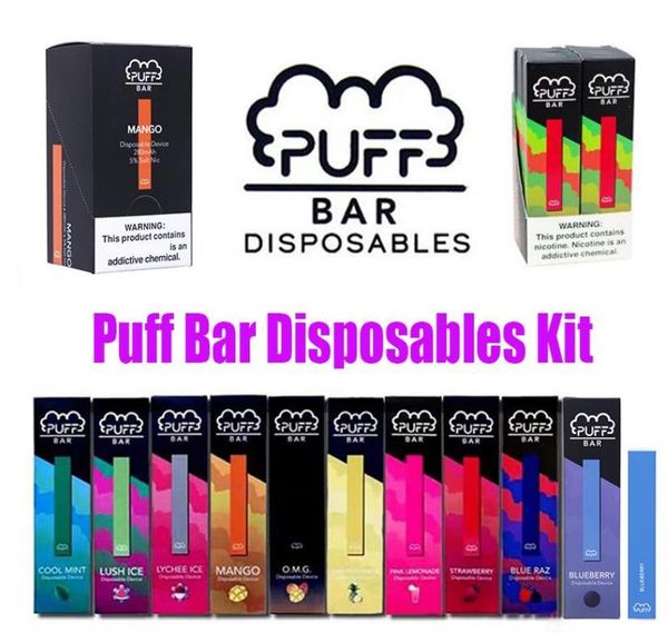 

Puff bar di po able pod tarter kit 280mah battery with 1 3ml cartridge device pod vape pen kit lu h ice 4 flavor in tock