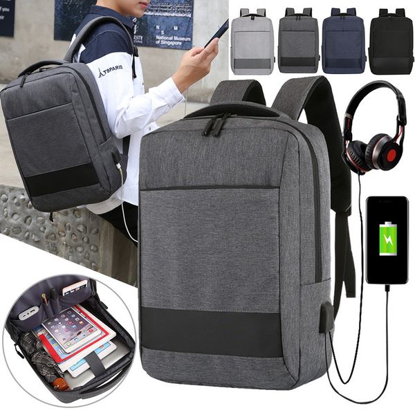 

litthing men multifunction anti theft backpack 2019 new usb charging backpacks waterproof schoolbag business travel bags