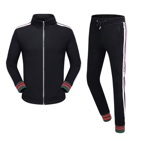 

2019 new track uit jacket et fa hion running track uit medu a men port uit letter printing lim hoodie clothing track kit port