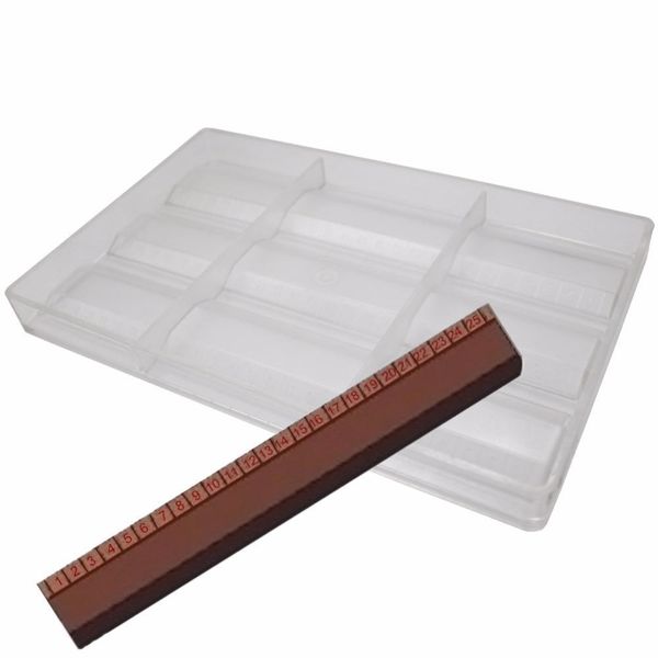 

goldbaking polycarbonate ruler chocolate mold diy new candy mold