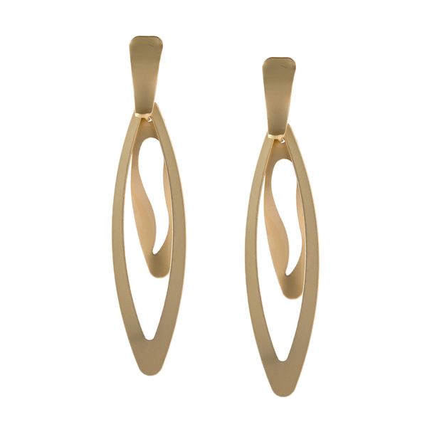 

2pcs women fashion earrings vintage water drop dangle earrings, Golden