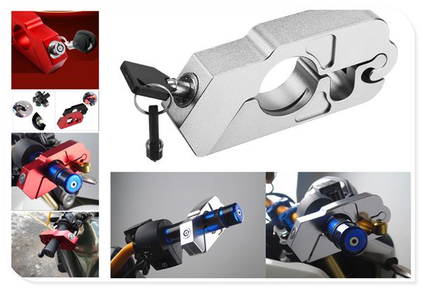 

motorcycle atv aluminum alloy anti-theft security lock handle brake for aprilia rsv4 rsv4 factory shiver gt tuono r tuono