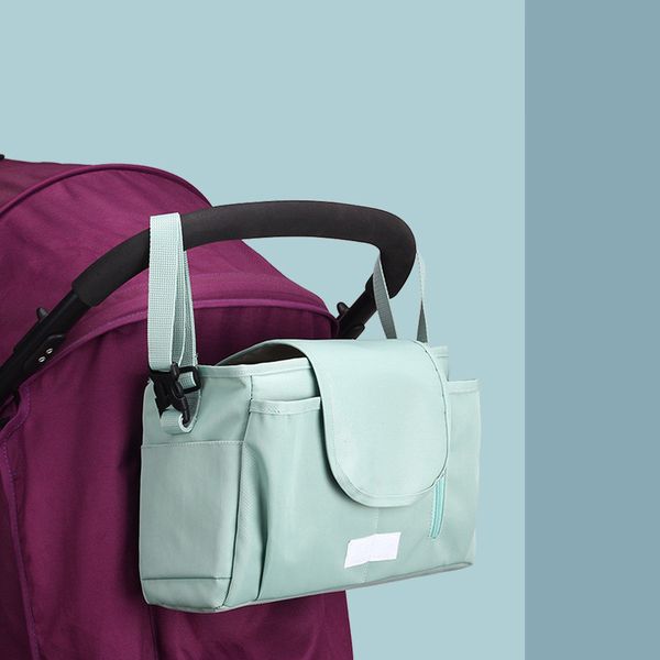 

baby stroller bag organizer mommy travel bags accessories toddler waterproof milk bottle diaper nappy pram stroller hanging bag
