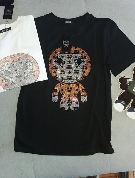 

2020 new mens fashion t shirt women t shirt letter printed tees for lady summer pullover short sleeve casual shirts high quality, White