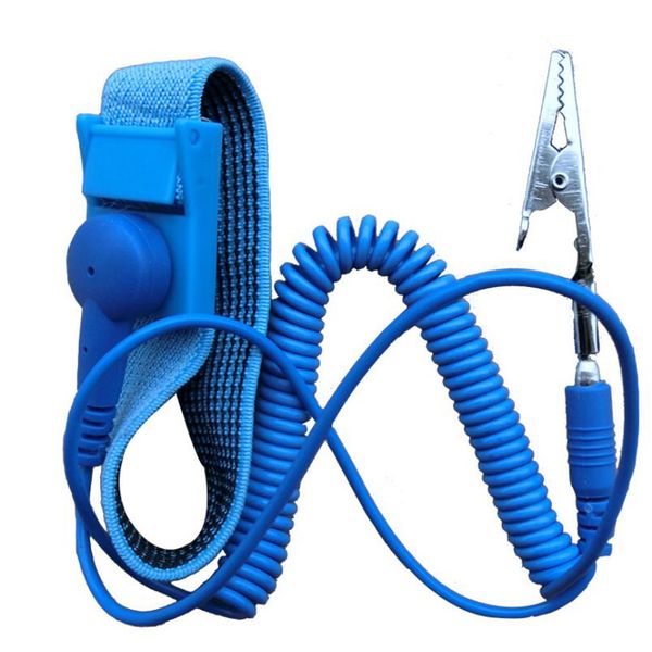 

fix tools adjustable anti static bracelet electrostatic esd discharge cable reusable wrist band strap hand with grounding wire