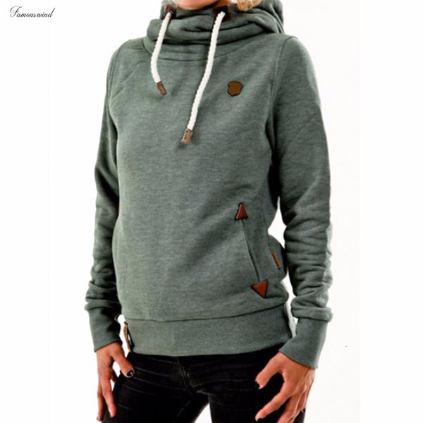 

2019 winter regular hoodies for women cotton long sleeve keep thick pocket warm fashion pullovers ladies coat outwear, Black