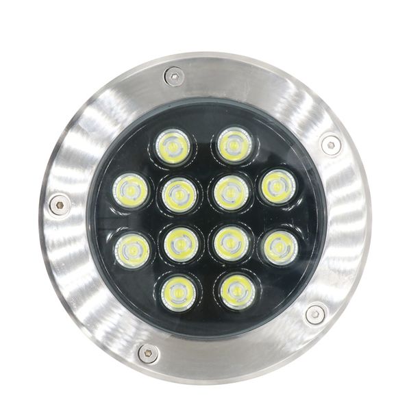 Edison2011 12W LED U-Bahn-Lampen LED Outdoor-Beleuchtung DC 12V AC 85V ~ 265V IP67 Gartenpfad Boden vergrabene Yard-Spot-Lampe