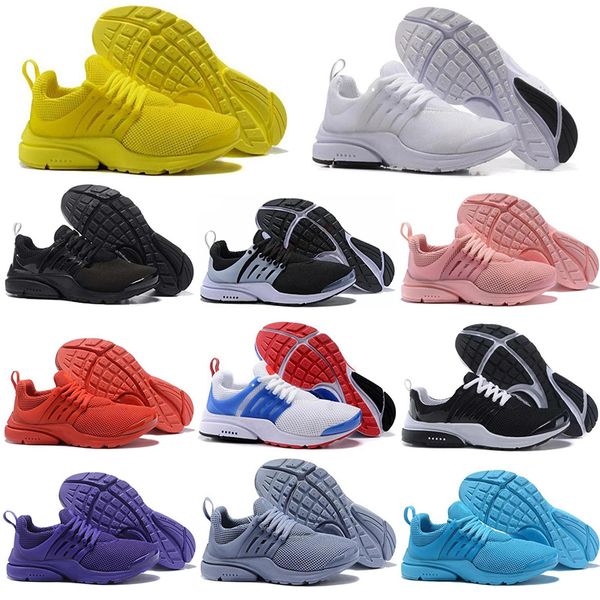 

with socks 2019 prestos men women running shoes ultra yellow oreo light blue pink all red mens trainers breathable sneakers