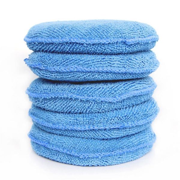 

microfiber автомобиль мягкий воск губка ручной аппликатор pad полировка губки с карманом для нанести удалить автовоск auto care протирать
