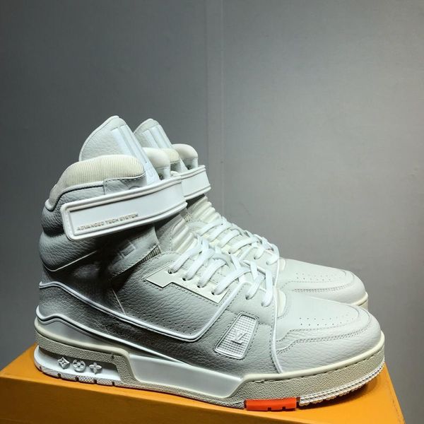 

2020 дизайнер new мужская обувь прохождения кроссовки lv луис мужской бизнес повседневная обувь 38-45 000880-45, Blue