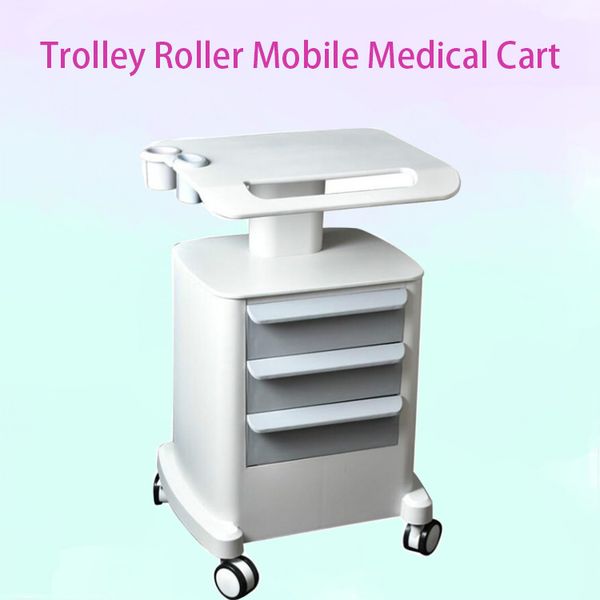 New Professional Trolley Roller Mobile Medical Cart With Drawers