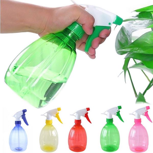 

500ml hand-pressed plastic spray bottle mist watering pot sprinkler clean watering flowers empty spray pot flower sprinkler 7