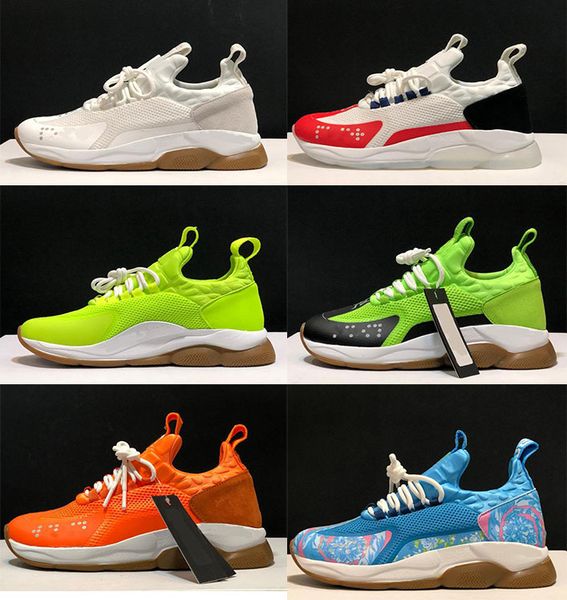 

Cool hoe chainreactionluxury de igner hoe men women neaker runner now leopard black white uede leather fa hion women trainer