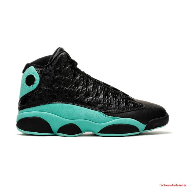 

13 island green 13s basketball shoes real carbon fiber factory version mens trainer 2019 new sneakers with box