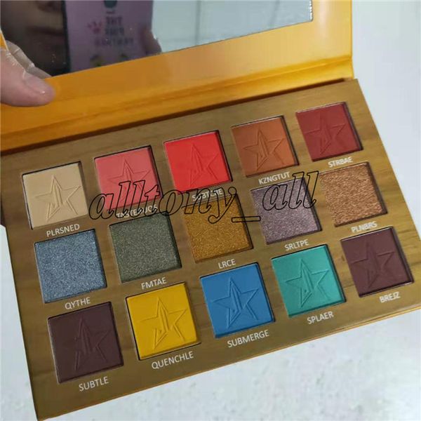 

Hot Item Thirsty Pressed Pigment Eyeshadow Palette 15 Colors Matte Shimmer Eye Shadow Palette Epacket SHIPPING