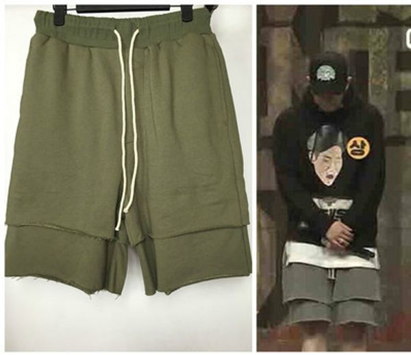 

justin bieber flase two men cross pants summer clothing wear fashion loose carpi shorts sweatpants harem shorts m-xl big yard wholesale, White;black