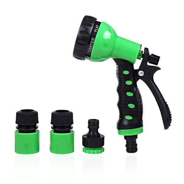 

7 modes spray lawn watering garden water guns hose multi-function car wash high pressure durable hand-held tools sprinkle set