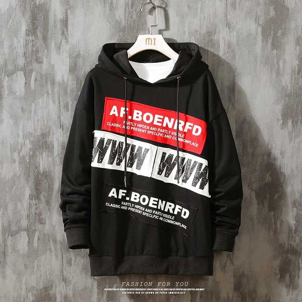 

hoodies leaf pring men sweatshirts hooded pullover sweatershirts male/women sudaderas streetwear hoodie mens hoodies harajuku, Black