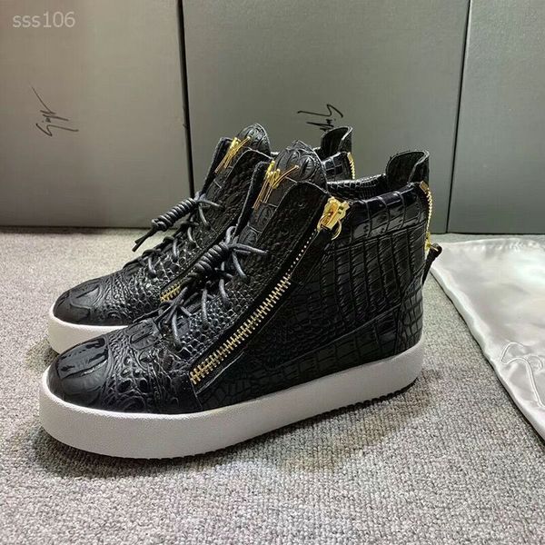 

fashion handsome thick bottom high-handsome sneakers winter british style leather lace-up motorcycle shoes factory direct sales, Black