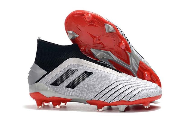 

original predator mania predator 19+ 19.1 football shoes crampons db fg soccer shoes men outdoor soccer cleats