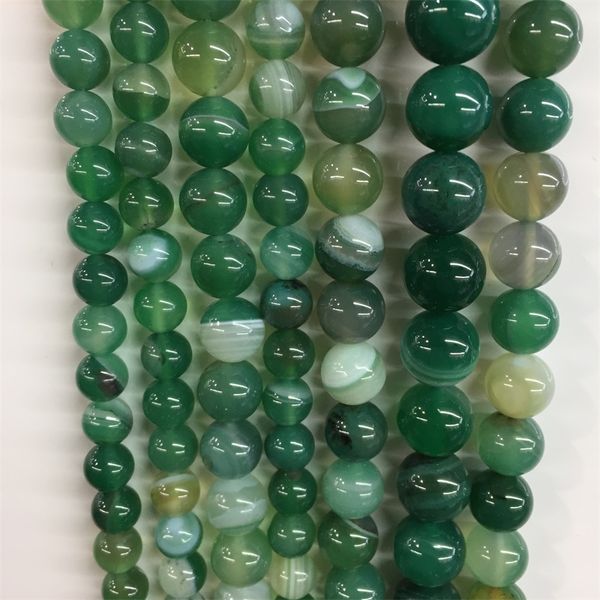

genuine stripe gemstone banded green line agate natural stone beads for diy healing power carnelian onyx bracelet jewelry gift