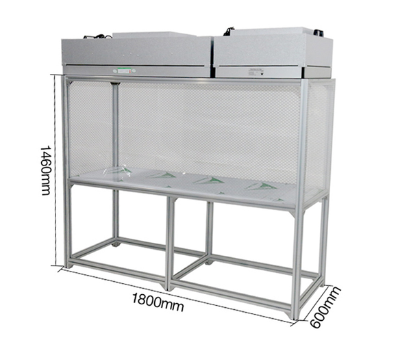 

big size dis-mountable cleaning room dust-working room bench table refurbish lcd for broken phone repair refurbishing