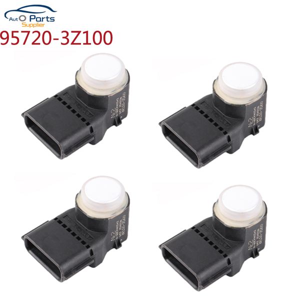 

4 pcs/lot white color new pdc parking sensor for kia parking distance control sensor 95720-3z100 957203z100 car