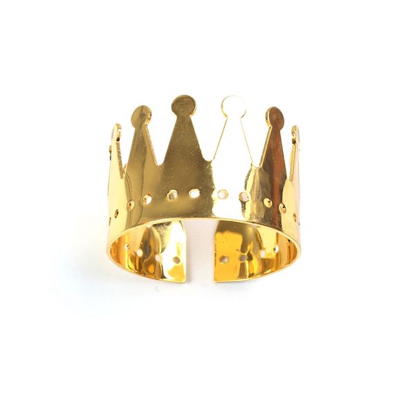 

12pcs creative golden crown napkin ring napkin buckle restaurant ring plating towel buckle l table decoration