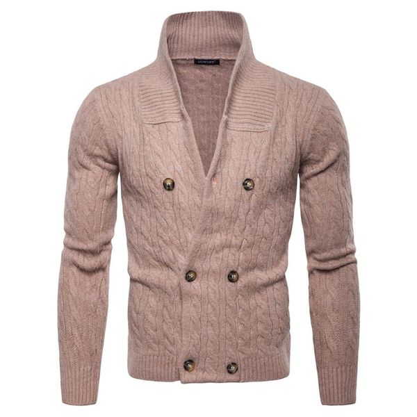 

men sweater autumn new warm collar pullover casual sweaters, White;black