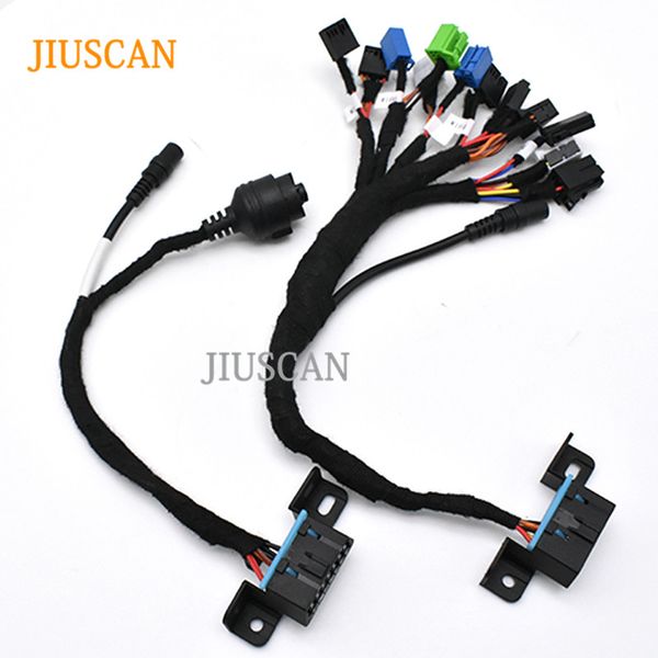 

jiuscan eis elv test cables for mb works together with vvdi mb bga tool eis elv test detection key cables(5-in-1+1
