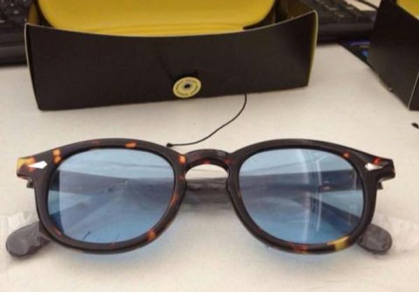 

new arrive 6 colors s m l size lemtosh sunglasses eyewear johnny depp sun glasses frames sunglasses frame with orig box, White;black