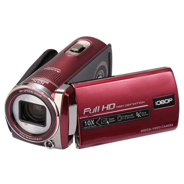 

1шт 2020 hd 1600w pixel цифровая камера камера 3,0-дюймовый сенсорный экран 10-кратный оптический зум живая свадьба цифровая камера путешест