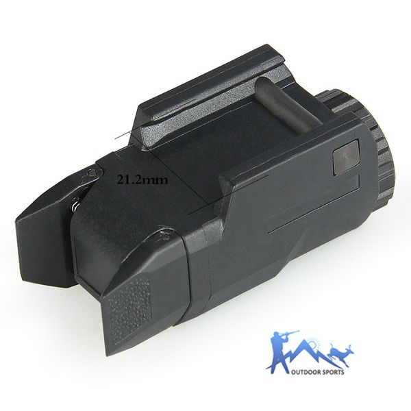 

trijicon tatical sd71/aplc flashlight with 200 lumens of vibrant white light with cr2 battery for outdoor hunting os15-0126