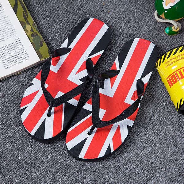 

2020 men's slippers platform sandals summer shoes blue red men's beach slippers fashion casual shoes wholesale, Black