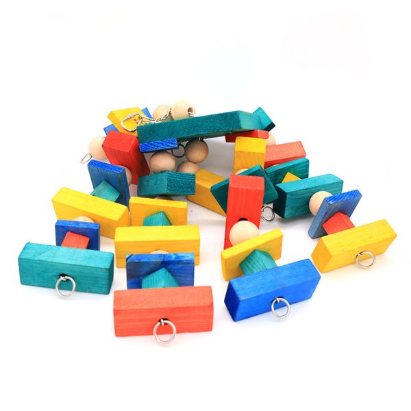 

birds bird parrot pure natural woodiness grinding mouth gnaw toys