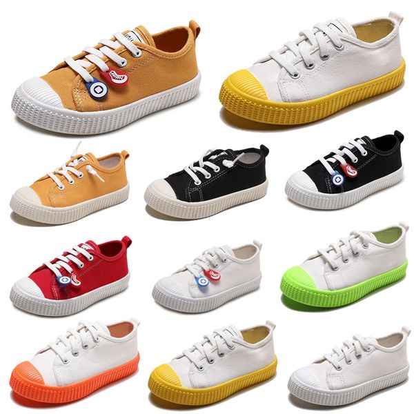 

non-brand lazy kids shoes slip on canvas shoes boy girl baby children sneakers fashion casual shoes 20-31 style 1