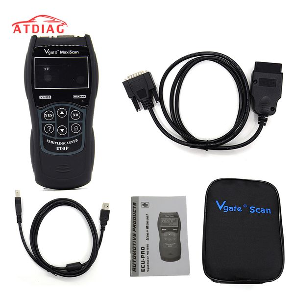 

newly vgate vs890 obd2 scanner vs-890 obdii code reader support obd obdii can protocols 13 languages better elm327 ad310