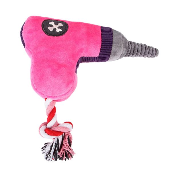 

dog chew squeaky toy cartoon drill pet teeth cleaning sound toys