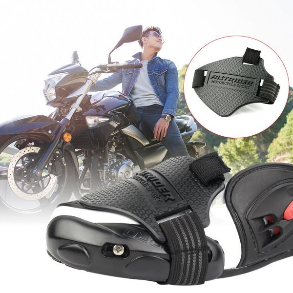 

new motorcycle protective shift pad motocross men boots shoe protection gear for riding rubber lever racing brake cover