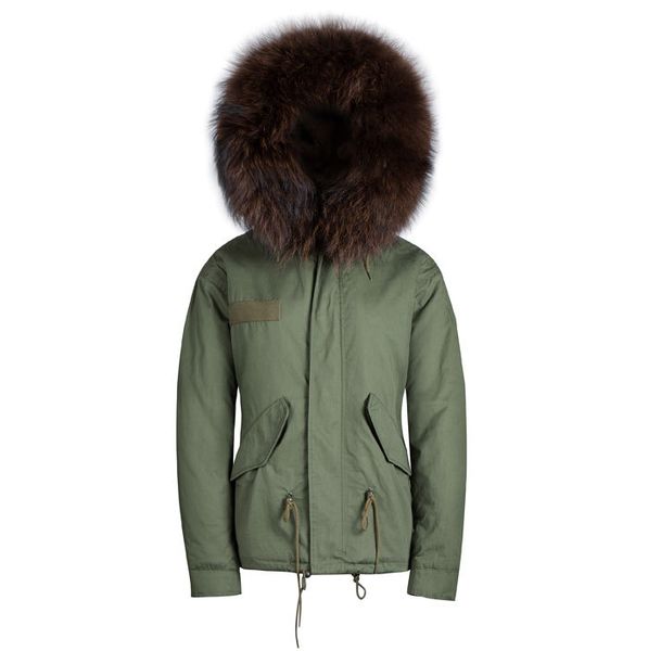 

new fashion male parkas plus size overcoat faux furs lining men coat, Black