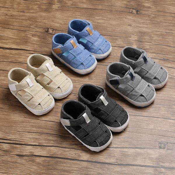 

baby sandals classic casual comfort boys and girls sandals garden shoes hollow soft bottom non-slip garden shoes, Black;red