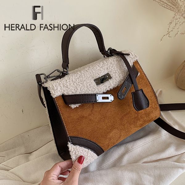 

fashion pu leather women shoulder bags patchwork messenger bags vintage ladies handbags