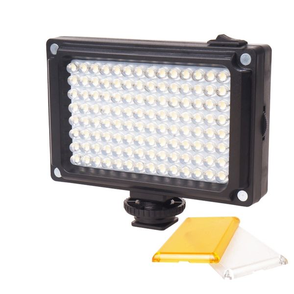

new 112 led phone video light pgraphic lighting lamp rechargable panal light for dslr camera videolight wedding recording